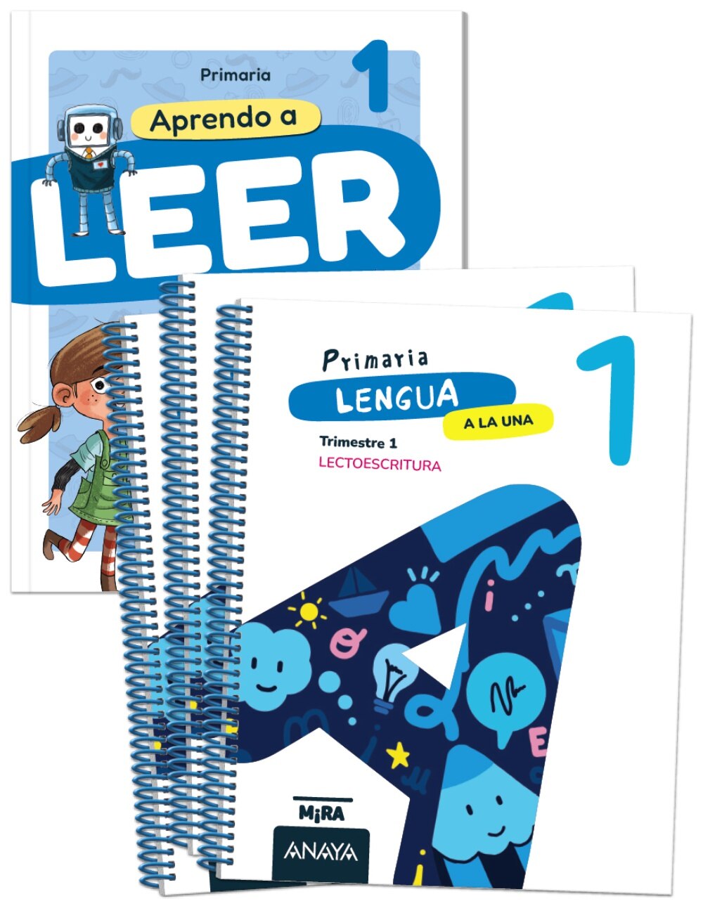 Imagen 1 de LENGUA 1. A LA UNA. + INCLUYE APRENDO A  (Tapa blanda)