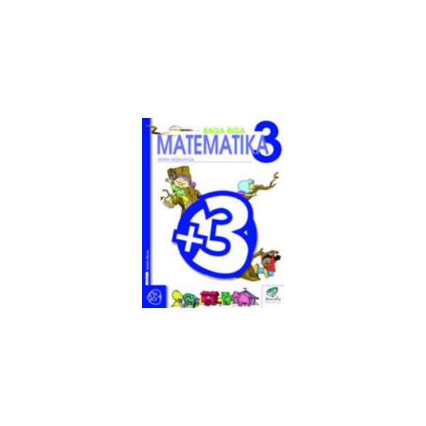 Portada de Txanela 3 - Matematika 3 (Tapa blanda).