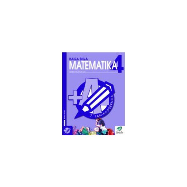 Portada de Txanela 4 - Matematika 4. Lan-koadernoa 7 (Tapa blanda).