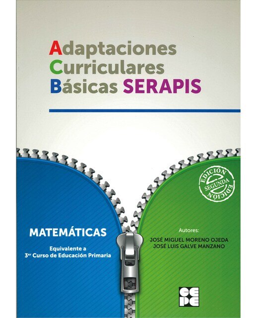 Imagen 0 de Matematicas 3P - Adaptaciones Curriculares Básicas Serapis (Tapa blanda)