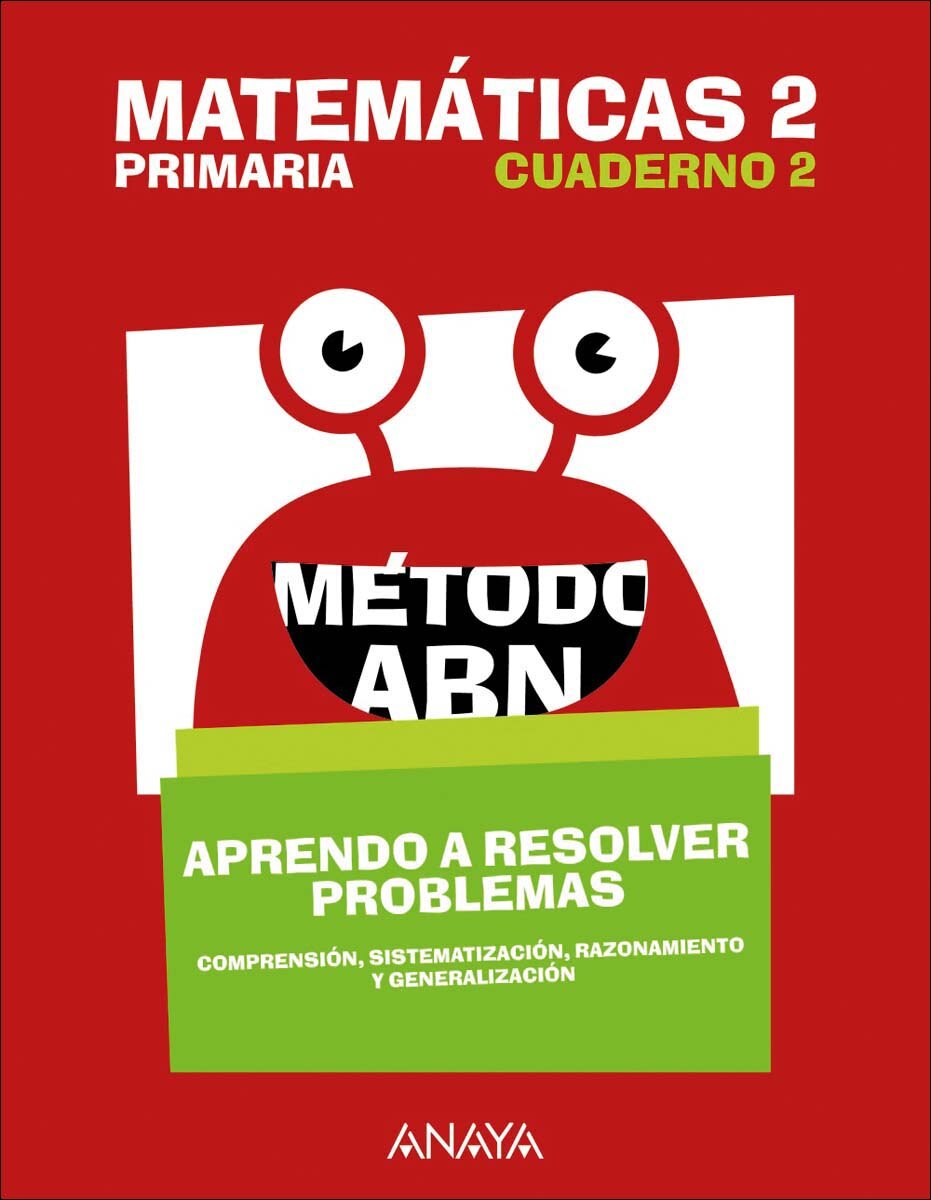 Matemáticas 2. Método ABN. Aprendo a resolver problemas 2. (Tapa blanda) 1