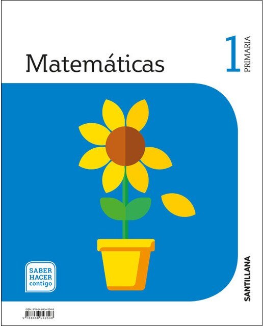 Portada de MATEMATICAS 1 PRIMARIA SABER HACER CONTIGO.