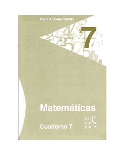 Matemáticas. Cuaderno 7 (Tapa blanda) 1