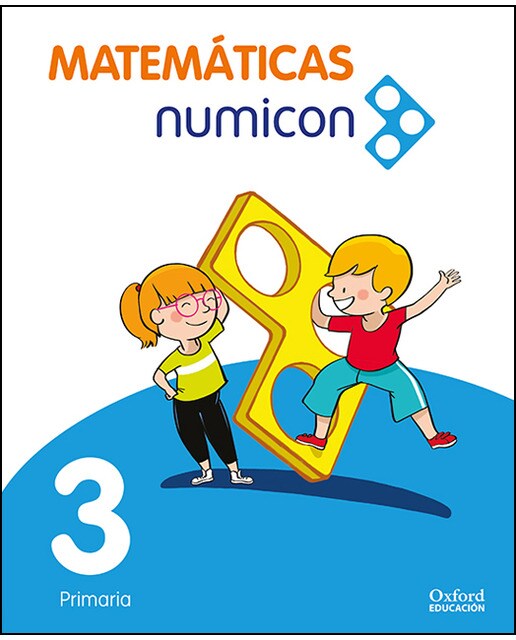 Portada de Matemáticas Numicon 3.º Primaria. Libro del alumno.