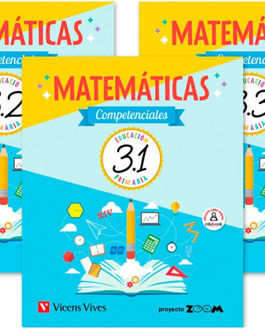 MATEMATICAS COMPETENCIALES 3 TRIM (ZOOM) (Tapa blanda) 1