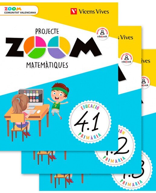 Imagen 0 de MATEMATIQUES 4 VALENCIA (4.1-4.2-4.3) ZOOM  (Tapa blanda)