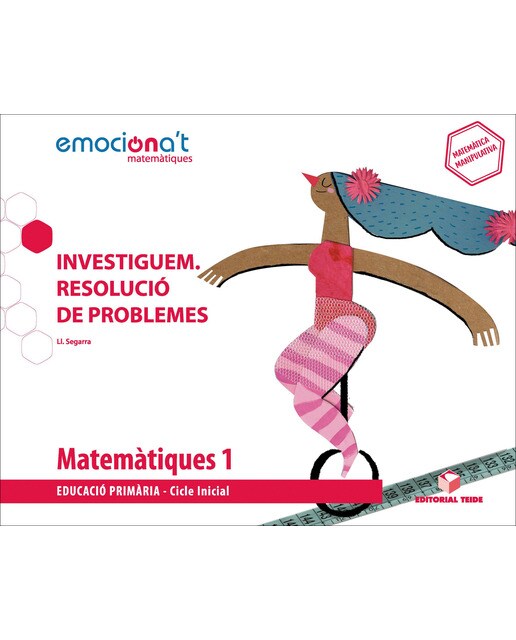 Portada de Matemàtiques 1 EPO. Investiguem: Resolució de problemes - Emociona't (Tapa blanda).