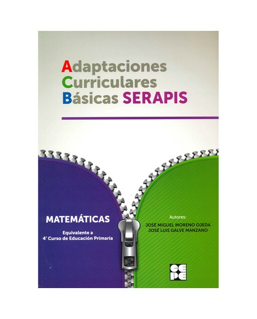 Matematicas 4P - Adaptaciones Curriculares Básicas Serapis  (Tapa blanda) 1