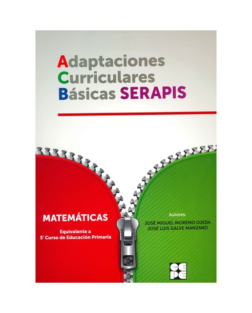 Imagen 0 de Matematicas 5P - Adaptaciones Curriculares Básicas Serapis (Tapa blanda)