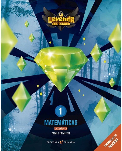 Proyecto: La leyenda del Legado. Matemáticas 1. Cuadrícula. Comunidad de Madrid. Trimestres