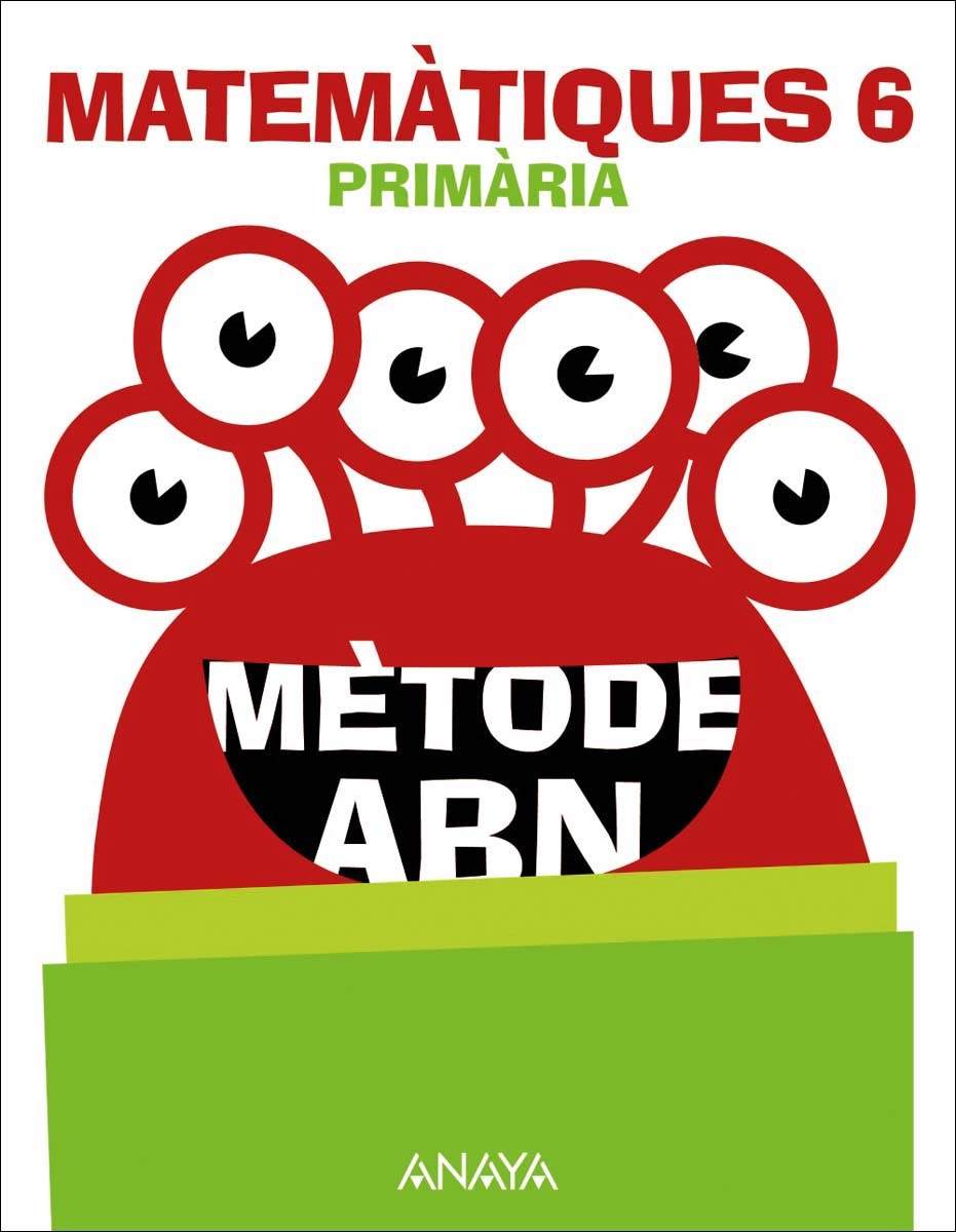 Matemàtiques 6. Mètode ABN.  (Tapa blanda) 1