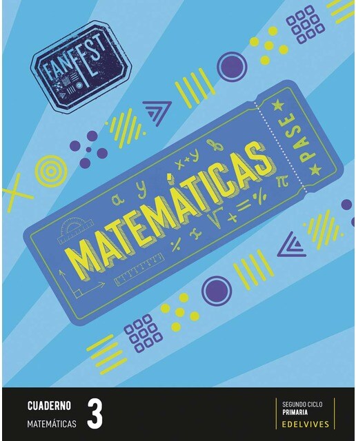 Portada de Proyecto: FanFest. Matemáticas 3 - Cuaderno - 9788414037997