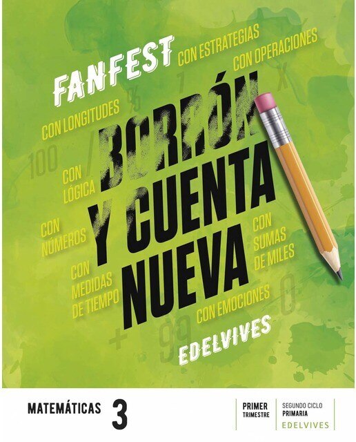 Proyecto: FanFest. Matemáticas 3. Trimestres  (Tapa blanda) 1