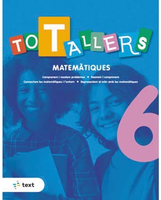 Portada de Tot Tallers. Matemàtiques 6.