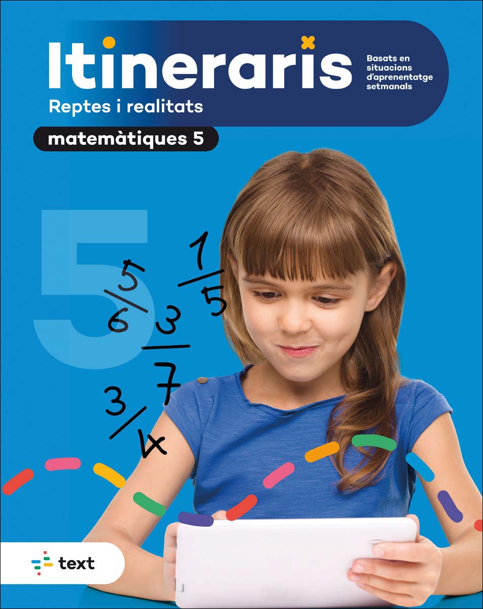 Portada de ITINERARIS Matemàtiques 5