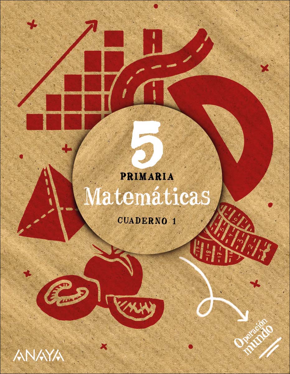 Matemáticas 5. Cuaderno 1.  (Tapa blanda) 1