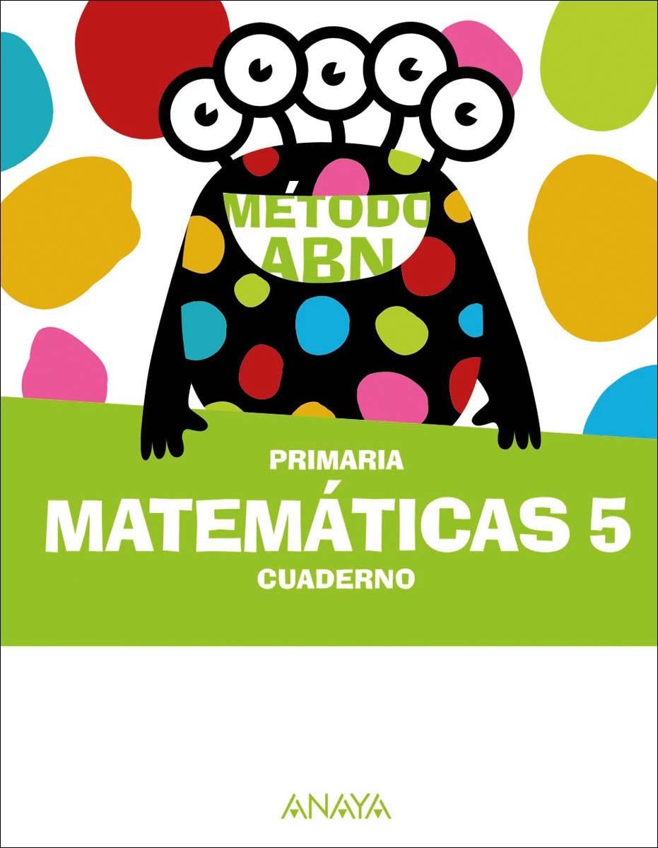 Matemáticas ABN 5. Cuaderno  (Tapa blanda) 1