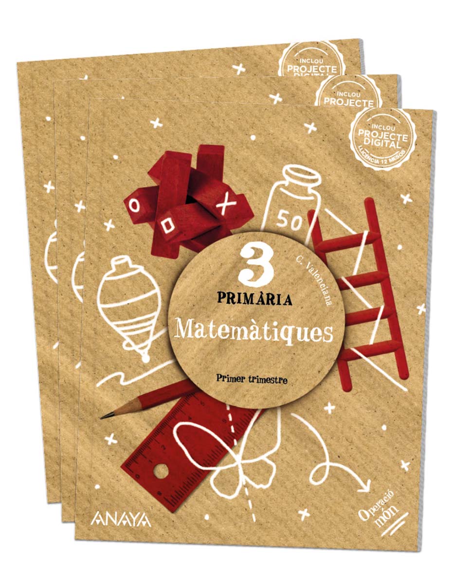 Portada de Matemàtiques 3. (Tapa blanda).