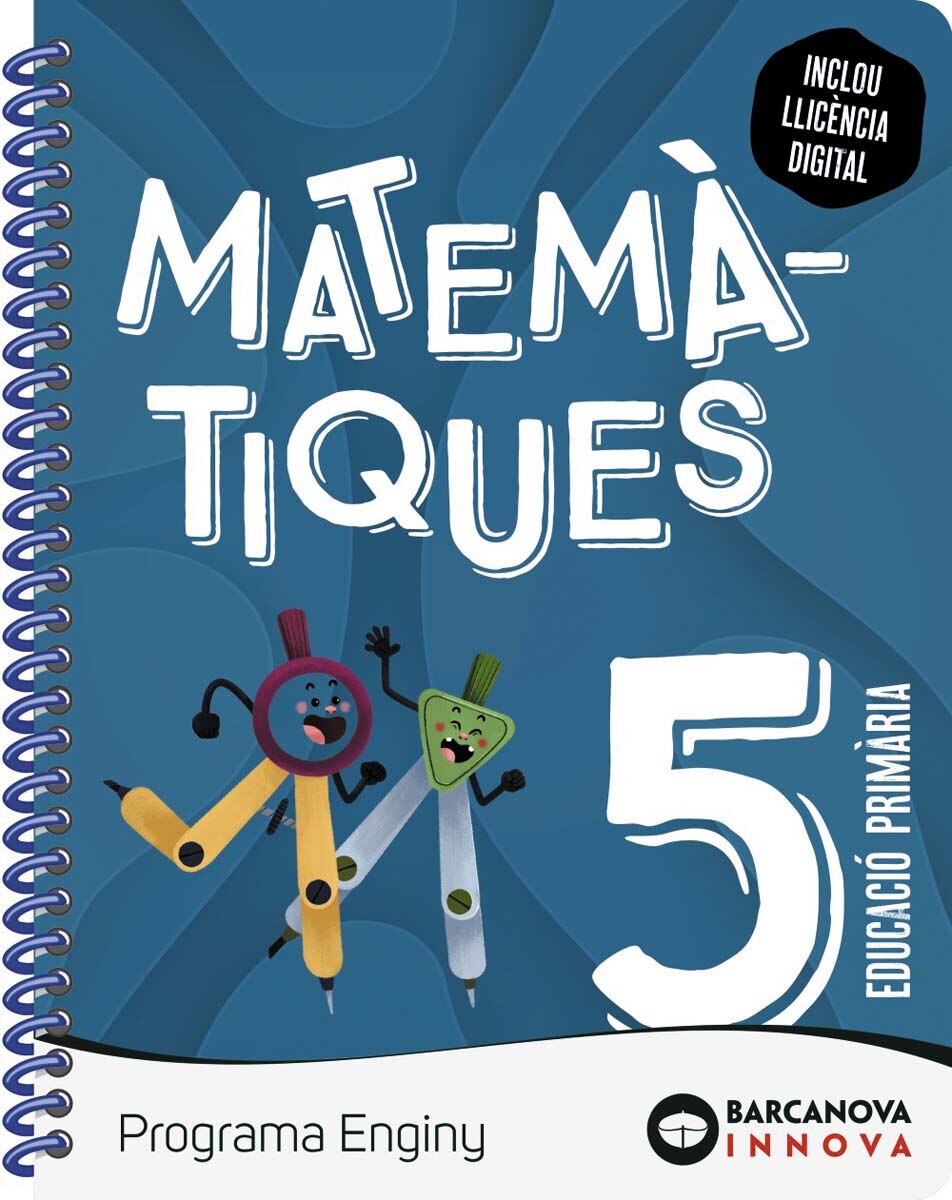 Portada de Enginy 5. Matemàtiques.
