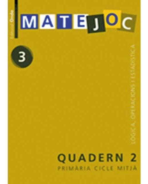 Imagen 0 de MATEJOC 3. Quadern d'activitats 3.2