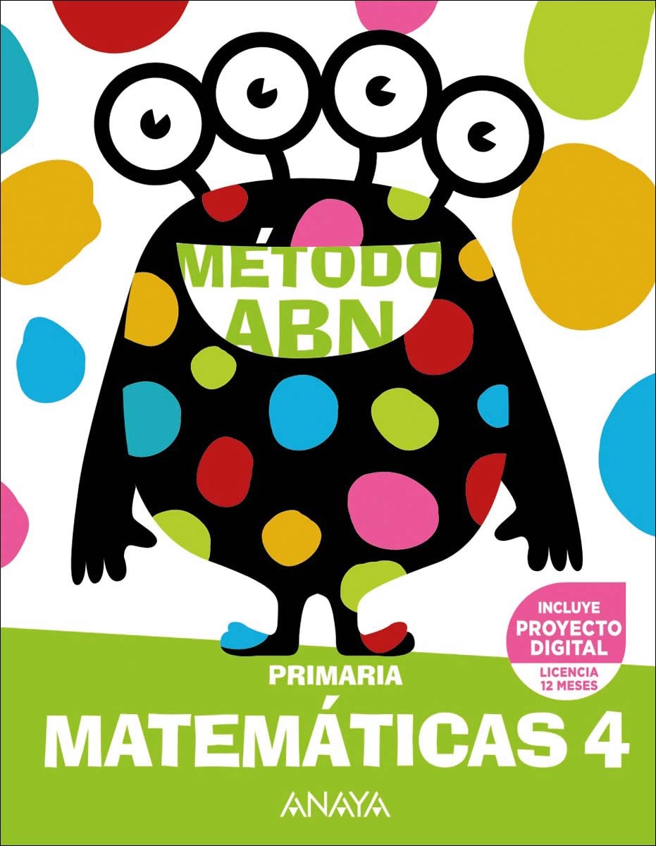 Matemáticas ABN 4 (Tapa blanda) 1