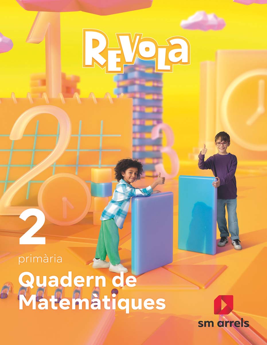 Quadern de Matemàtiques. 2 primària. Revola (Tapa blanda) 1