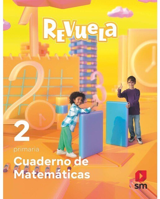 Cuaderno de Matemáticas. 2 Primaria. Revuela (Tapa blanda) 1