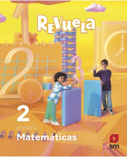 Imagen 0 de Matemáticas. 2 Primaria. Revuela (Tapa blanda)