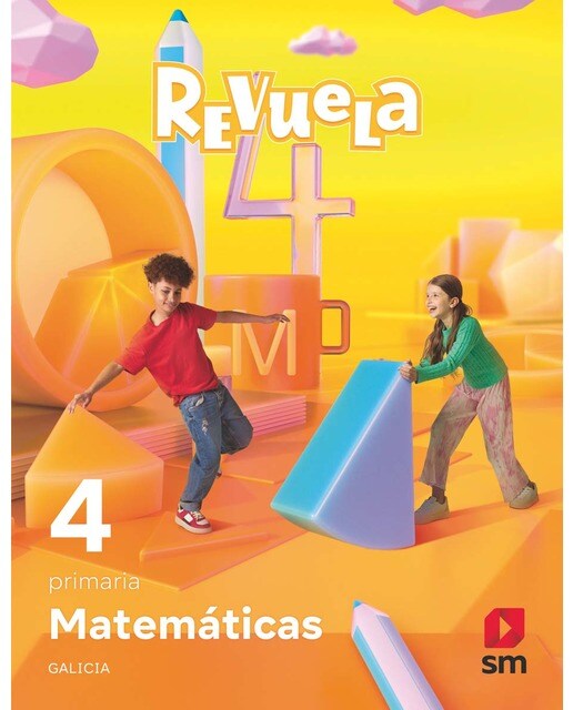 Imagen 0 de Matemáticas. 4 Primaria. Revuela. Galicia  (Tapa blanda)