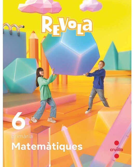 Matemàtiques. 6 Primària. Revola. Cruilla  (Tapa blanda) 1