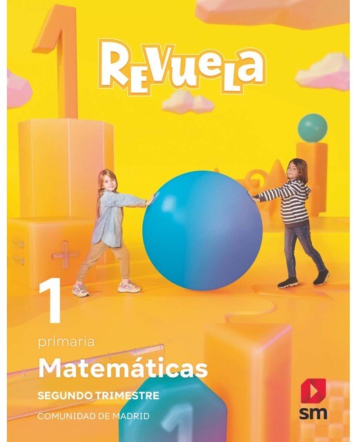 Matemáticas. Trimestres temáticos. 1 Primaria. Revuela. Comunidad de Madrid