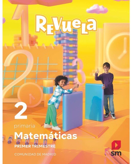 Matemáticas. Trimestres temáticos. 2 Primaria. Revuela. Comunidad de Madrid