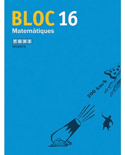 Portada de Bloc Matemàtiques 16 (Tapa blanda).