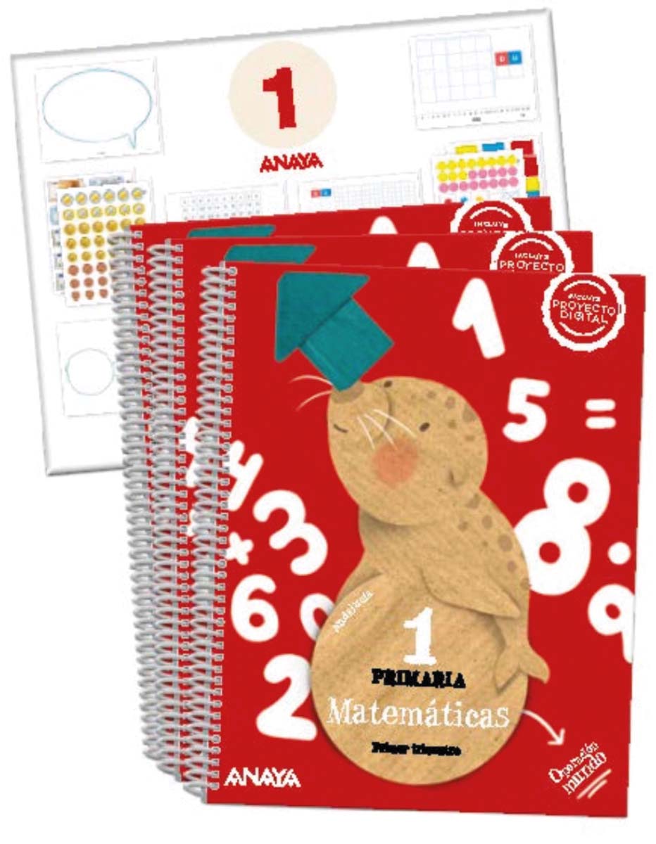 Matemáticas 1.  (Incluye material manipulativo)  (Tapa blanda) 1