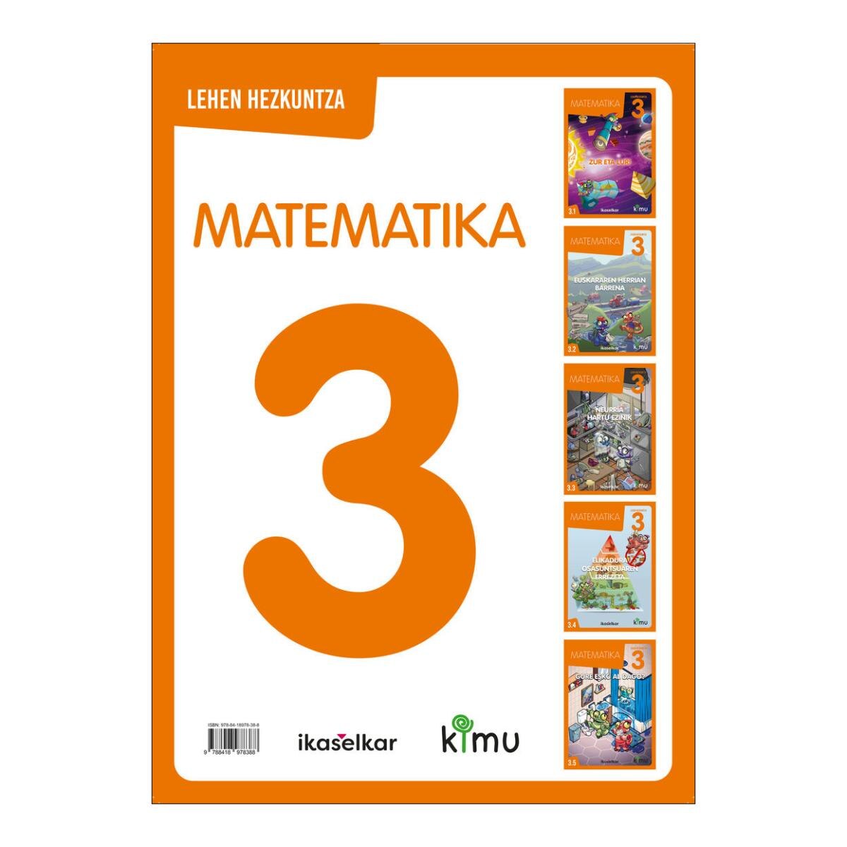 Imagen 0 de Kimu LH 3. Matematika 3 (Pack 5)