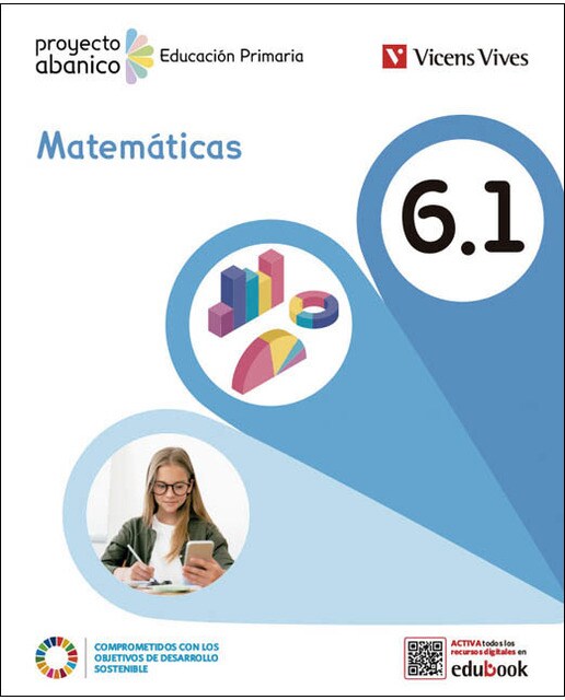 Portada de MATEMATICAS 6 TRIM (PROYECTO ABANICO) (Tapa blanda).
