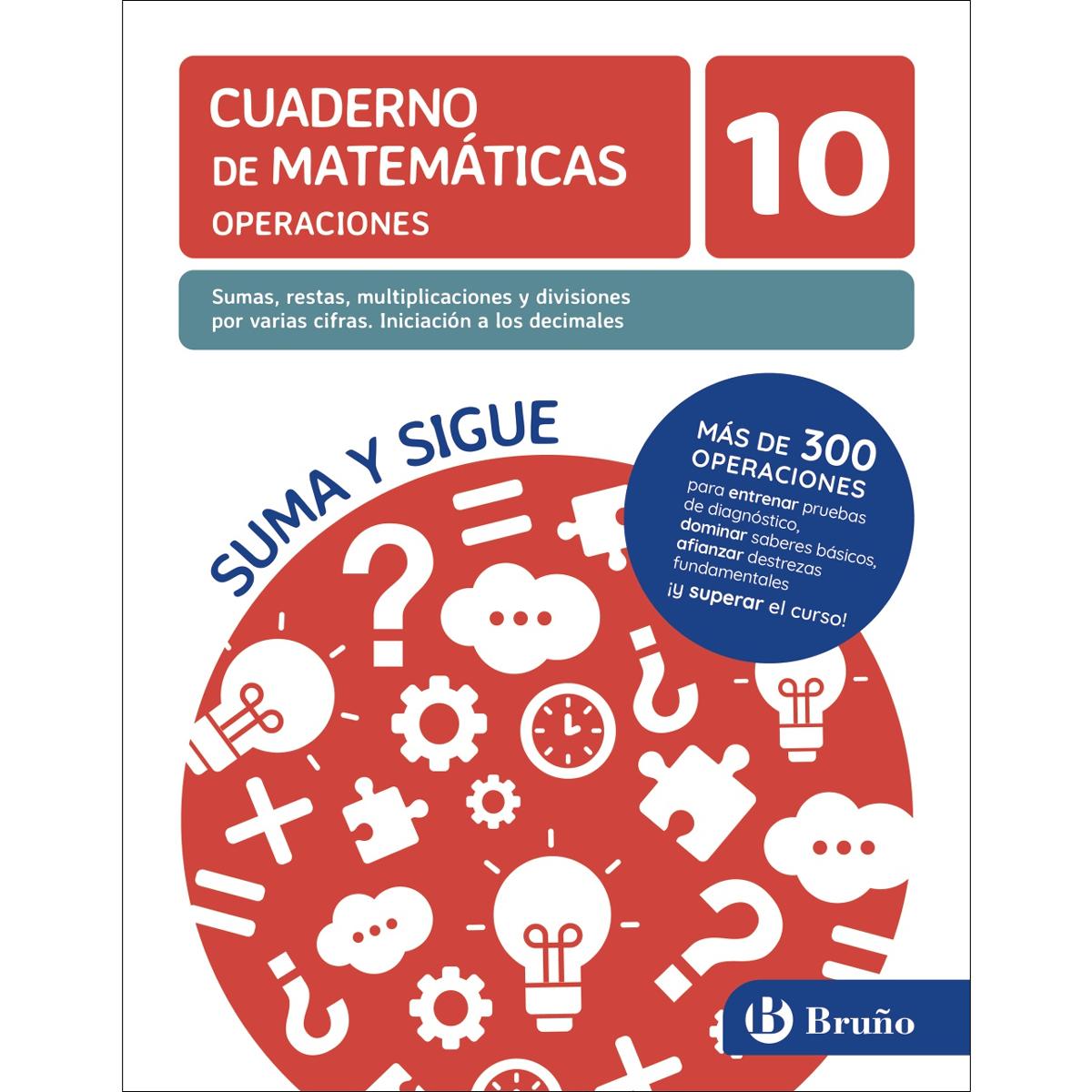 Imagen 1 de 10 Sumas, restas, multiplicaciones y divisiones por varias cifras. Iniciación a los decimales