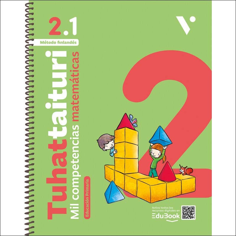 Imagen 0 de Tuhattaituri 2.1 Matemáticas. Libro y fichas. Nueva Edición (Tapa blanda)