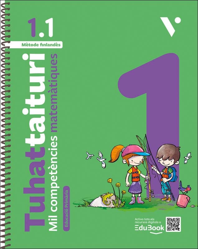 Tuhattaituri 1.1 Matemàtiques. Llibre i fitxes. Nova edició (Tapa blanda) 1