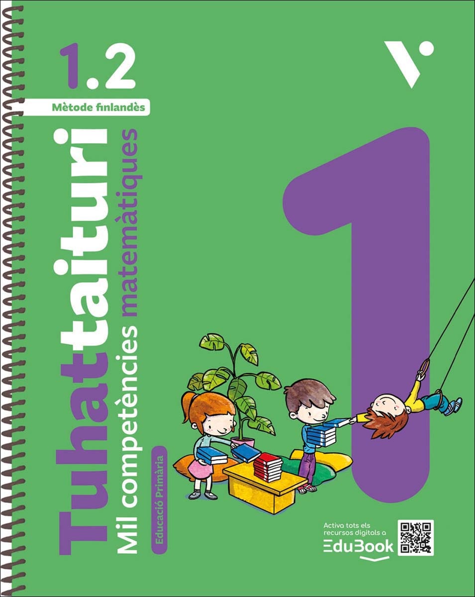 Tuhattaituri 1.2 Matemàtiques. Llibre i fitxes. Nova edició (Tapa blanda) 1