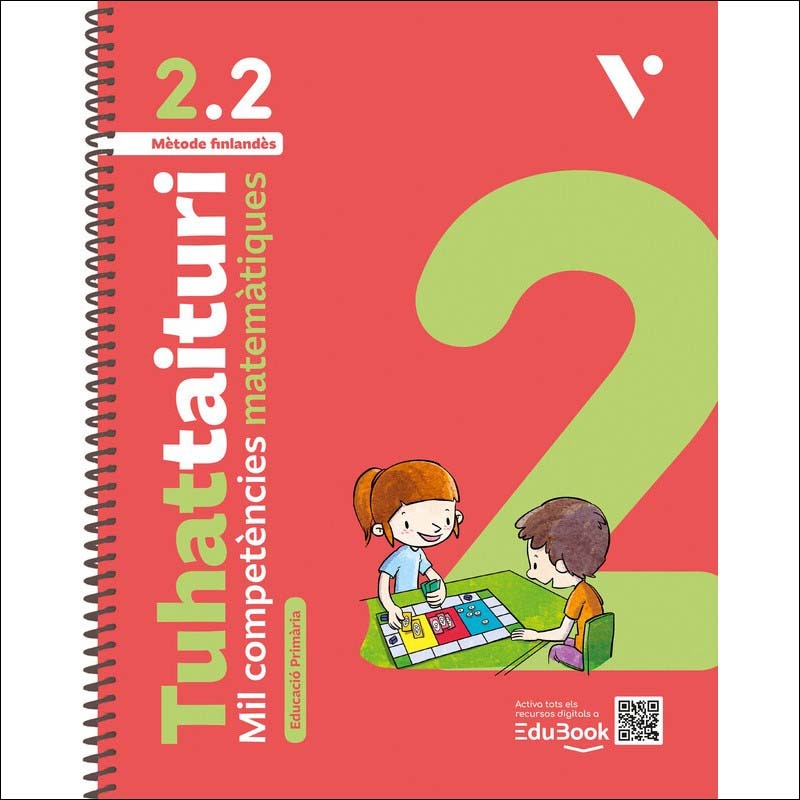 Imagen 0 de Tuhattaituri 2.2 Matemàtiques. Llibre i fitxes. Nova edició (Tapa blanda)