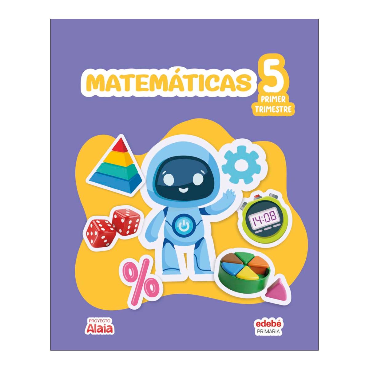 Portada de MATEMÁTICAS 5 (ALAIA)