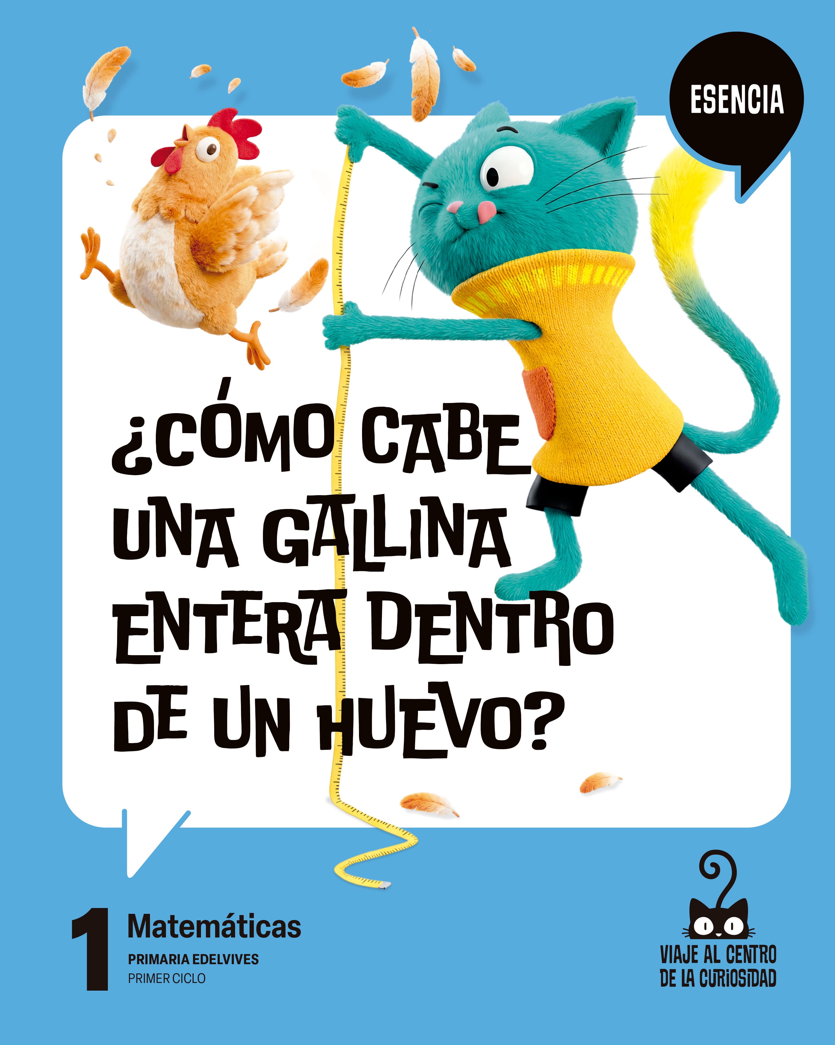 Portada de MATEMÁTICAS 1.º PRIMARIA. P. ESENCIAL (Tapa blanda).