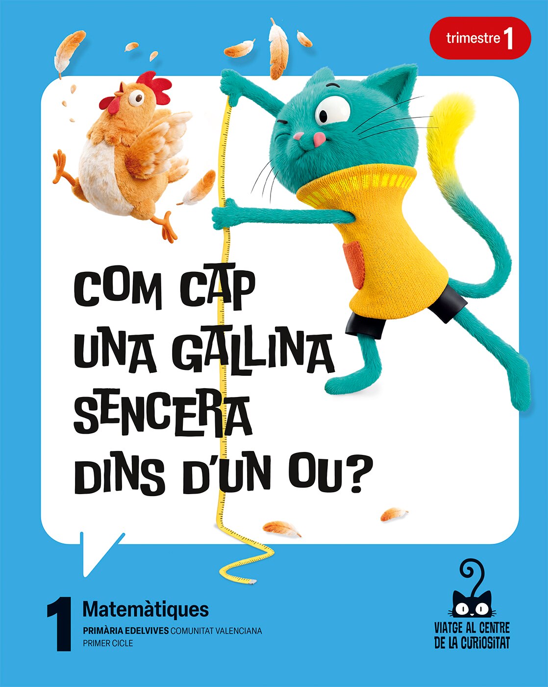 Portada de MATEMÀTIQUES 1R PRIMÀRIA CV (Tapa blanda).