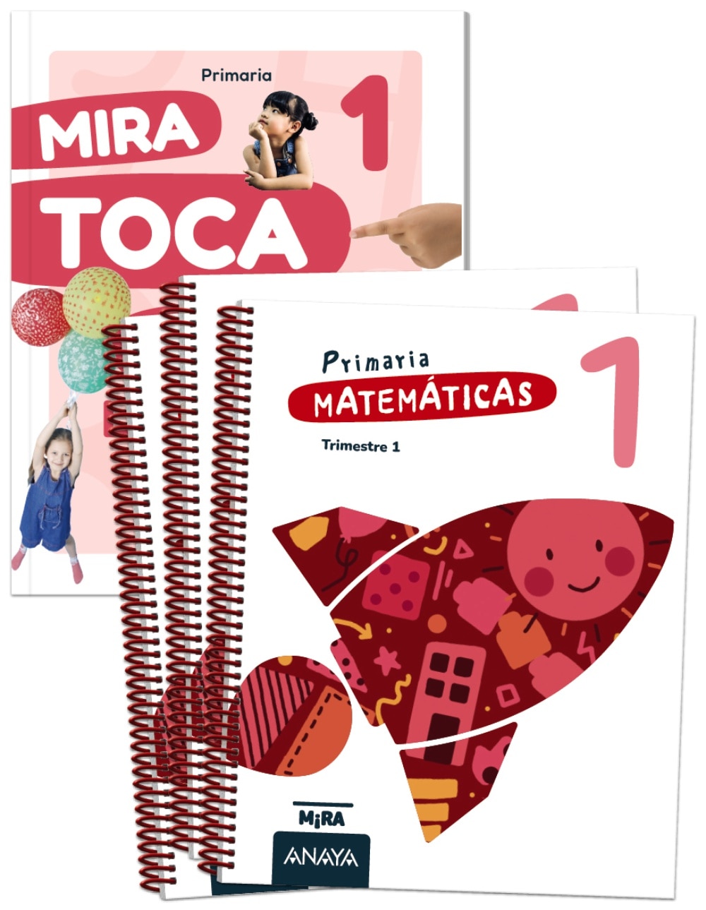 Imagen 0 de MATEMÁTICAS 1. + MIRA, TOCA, SIENTE... L  (Tapa blanda)