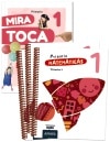 MATEMÁTICAS 1. + MIRA, TOCA, SIENTE... L  (Tapa blanda) 2