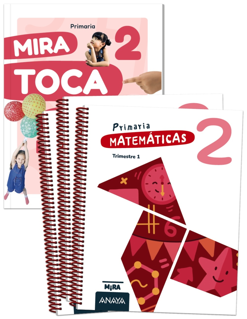 Imagen 0 de MATEMÁTICAS 2. + MIRA, TOCA, SIENTE... L  (Tapa blanda)