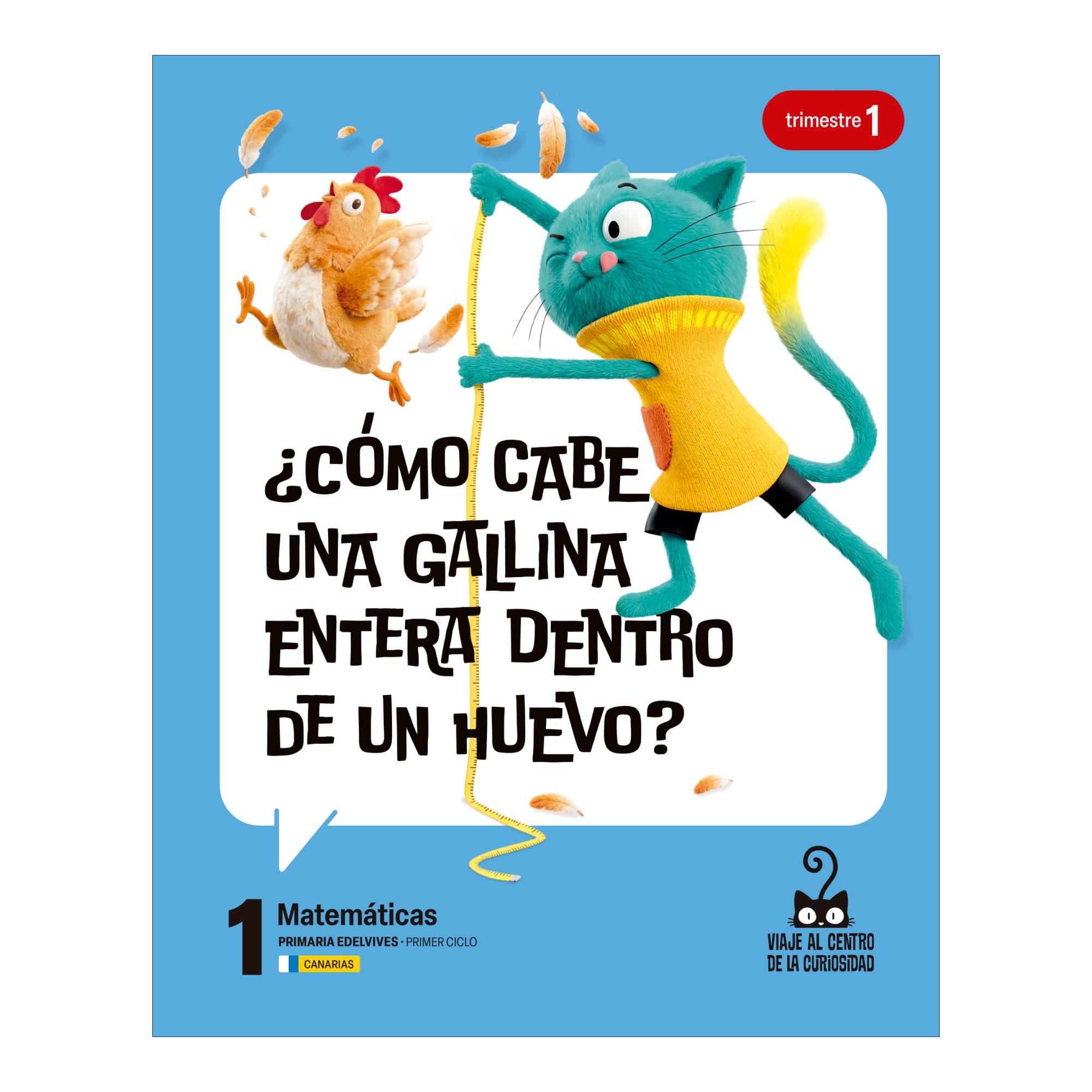 Portada de MATEMÁTICAS 1º PRIM. CANARIAS (Tapa blanda).