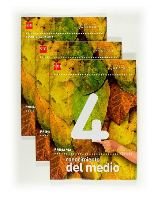 Conocimiento del medio. 4 Primaria. Conecta 2.0. Castilla-La Mancha. Trimestres
