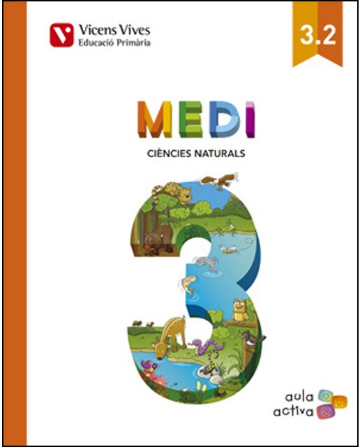 MEDI 3 SOCIAL I NATURAL (AULA ACTIVA) AMBIT  (Tapa blanda) 1
